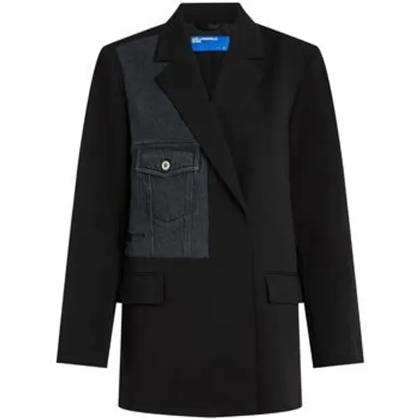 Karl Lagerfeld Karl Lagerfeld  Jakne i sakoi KLJ Mixed Denim Blazer B1W14026  Karl Lagerfeld