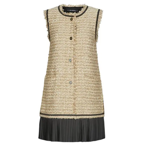 Karl Lagerfeld Karl Lagerfeld  Kratke haljine BOUCLE SLEEVELESS DRESS  Karl Lagerfeld