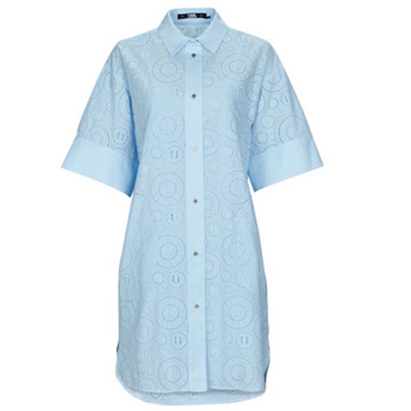 Karl Lagerfeld Karl Lagerfeld  Kratke haljine BRODERIE ANGLAISE SHIRTDRESS  Karl Lagerfeld