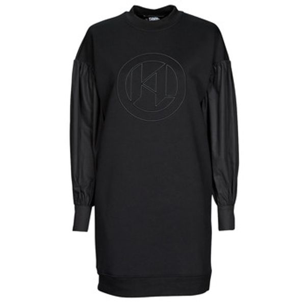 Karl Lagerfeld Karl Lagerfeld  Kratke haljine FABRIC MIX SWEATDRESS  Karl Lagerfeld