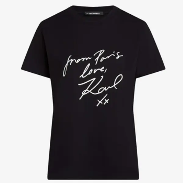 Karl Lagerfeld Karl Lagerfeld  Majice kratkih rukava Camisetas Mujer Modèle B2w17104  Karl Lagerfeld