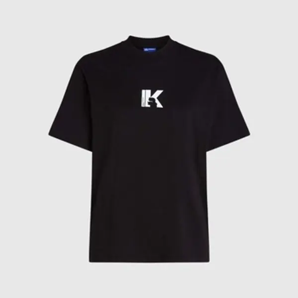 Karl Lagerfeld Karl Lagerfeld  Majice kratkih rukava Camisetas Mujer Modèle Klj Slim Ss K Logo Tee  Karl Lagerfeld