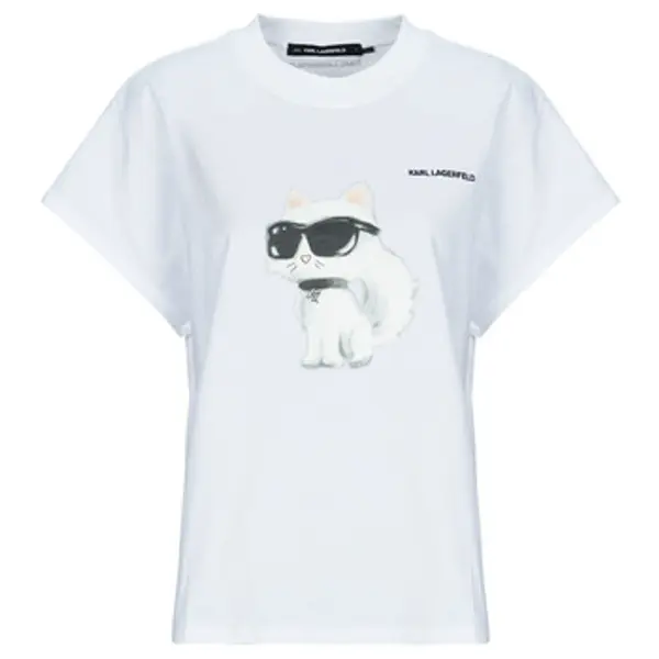 Karl Lagerfeld Karl Lagerfeld  Majice kratkih rukava IKON AQUARELLE C LOOSE T-SHIRT  Karl Lagerfeld