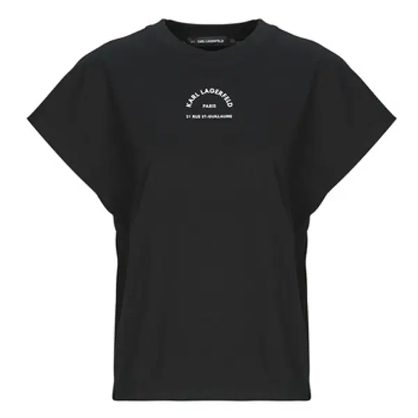 Karl Lagerfeld Karl Lagerfeld  Majice kratkih rukava RSG GLITTER RELAXED T-SHIRT  Karl Lagerfeld