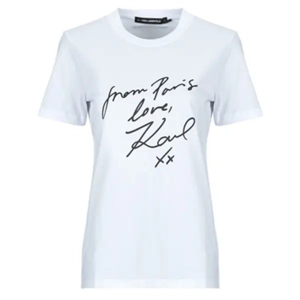 Karl Lagerfeld Karl Lagerfeld  Majice kratkih rukava WITH LOVE T-SHIRT  Karl Lagerfeld