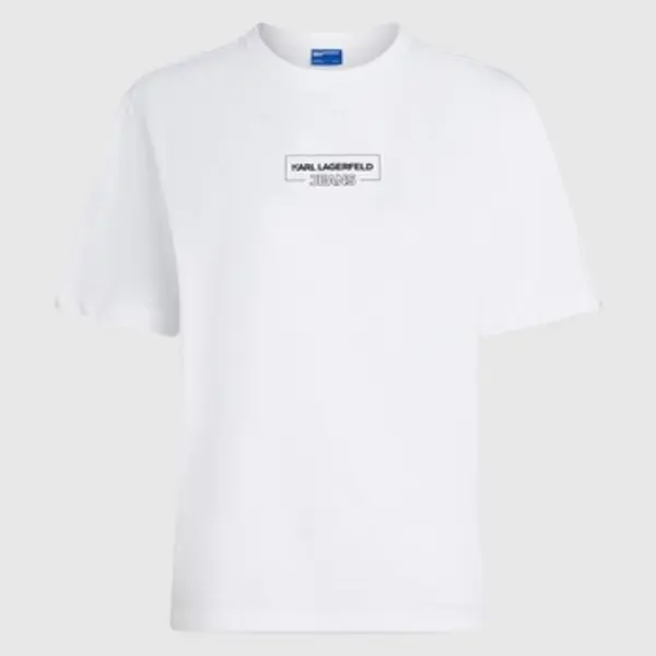 Karl Lagerfeld Karl Lagerfeld  Majice / Polo majice Camisetas Mujer Modèle Klj Reg Outline Logo Tee  Karl Lagerfeld