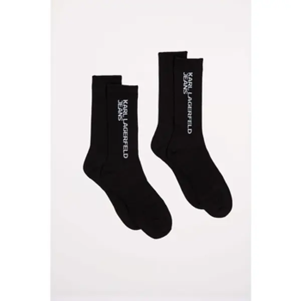 Karl Lagerfeld Karl Lagerfeld  Najlonke i samostojeće čarape Essential Logo Socks Set  Karl Lagerfeld
