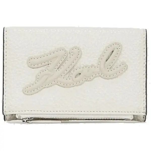 Karl Lagerfeld Karl Lagerfeld  Novčanik za kovanice Carteras Mujer Modèle K Skuare Sm Bf Wallet Grai  Karl Lagerfeld