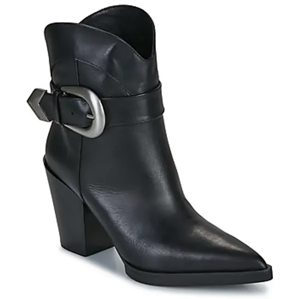 Karl Lagerfeld Karl Lagerfeld  Polučizme KOWBOY Buckle Mid Boot  Karl Lagerfeld