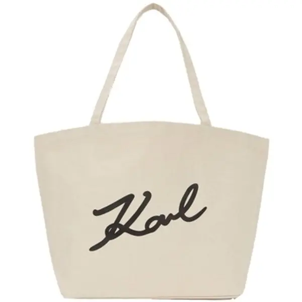 Karl Lagerfeld Karl Lagerfeld  Shopper torbe  Bolsos Mujer Modèle A3w50108 K Signature Emb Canvas Sho  Karl Lagerfeld