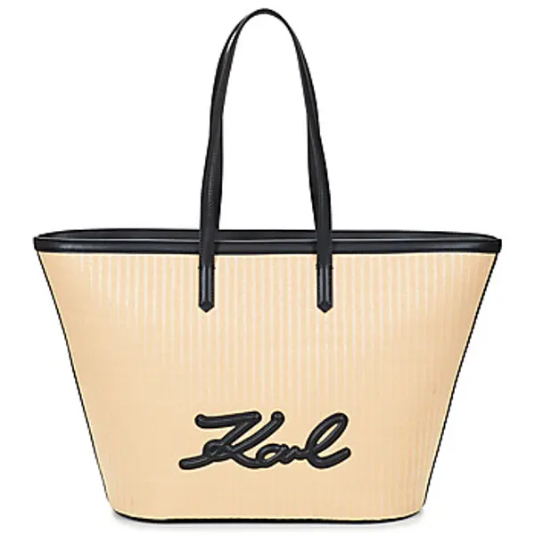 Karl Lagerfeld Karl Lagerfeld  Shopper torbe  K/SIGNATURE RAFFIA MD TOTE  Karl Lagerfeld
