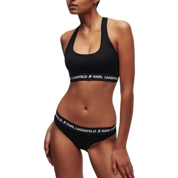 Karl Lagerfeld Karl Lagerfeld  Slip gaćice Ropa Interior Mujer Modèle Logo Bralette  Karl Lagerfeld