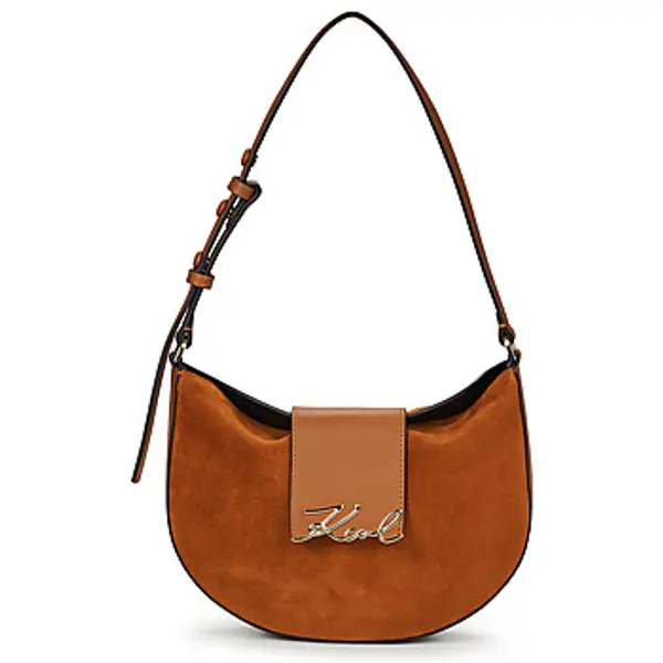 Karl Lagerfeld Karl Lagerfeld  Torbe preko ramena K/SIGNATURE FL HALFMOON SB SUE  Karl Lagerfeld