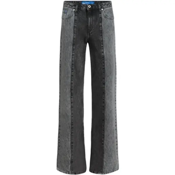 Karl Lagerfeld Karl Lagerfeld  Traperice ravnog kroja KLJ MR RELAXED BLOKED DENIM A3W10070  Karl Lagerfeld
