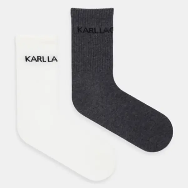 Karl Lagerfeld Karl Lagerfeld  Visoke čarape Calcetines Mujer Modèle Essential Socks 2 Pack  Karl Lagerfeld