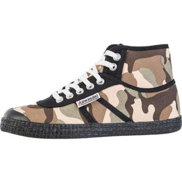Kawasaki Kawasaki  Modne tenisice Camo Canvas Boot K202418-ES 8885 Various Brown  Kawasaki