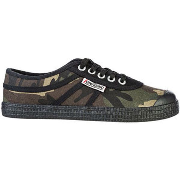 Kawasaki Kawasaki  Modne tenisice Camo Canvas Shoe K202417 3038 Olive Night  Kawasaki