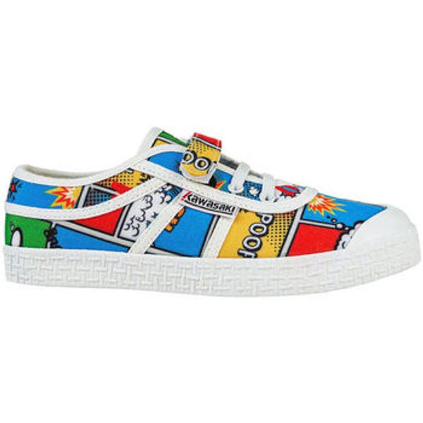 Kawasaki Kawasaki  Modne tenisice Cartoon Kids Shoe W/Elastic K202585 2084 Strong Blue  Kawasaki