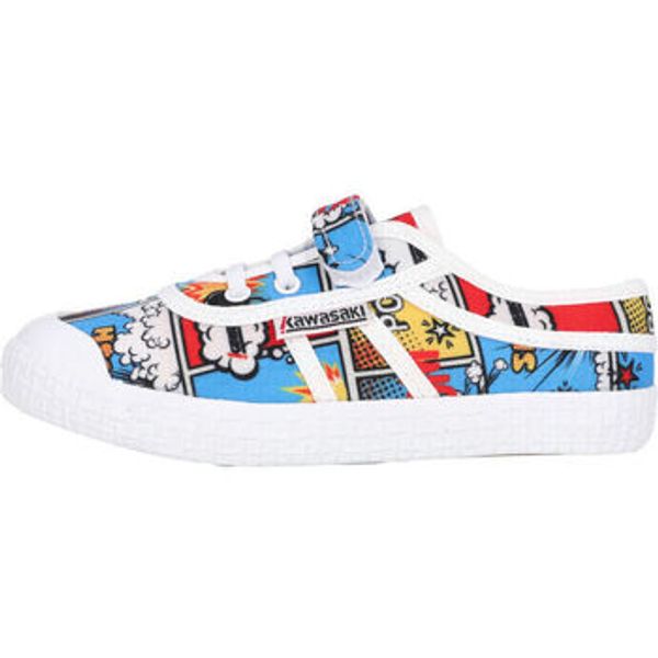 Kawasaki Kawasaki  Modne tenisice Cartoon Kids Shoe W/Elastic K202585-ES 2084 Strong Blue  Kawasaki