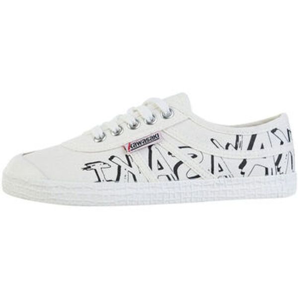 Kawasaki Kawasaki  Modne tenisice Graffiti Canvas Shoe K202416-ES 1002 White  Kawasaki