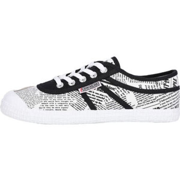 Kawasaki Kawasaki  Modne tenisice News paper Canvas Shoe K202414-ES 1002 White  Kawasaki