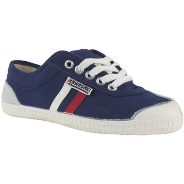 Kawasaki Kawasaki  Modne tenisice Retro 23 Canvas Shoe K23 90W Navy Stripe  Kawasaki