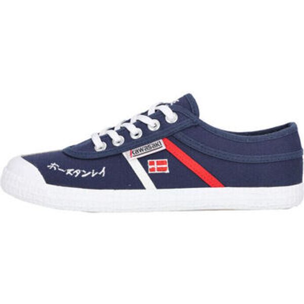 Kawasaki Kawasaki  Modne tenisice Signature Canvas Shoe K202601-ES 2002 Navy  Kawasaki