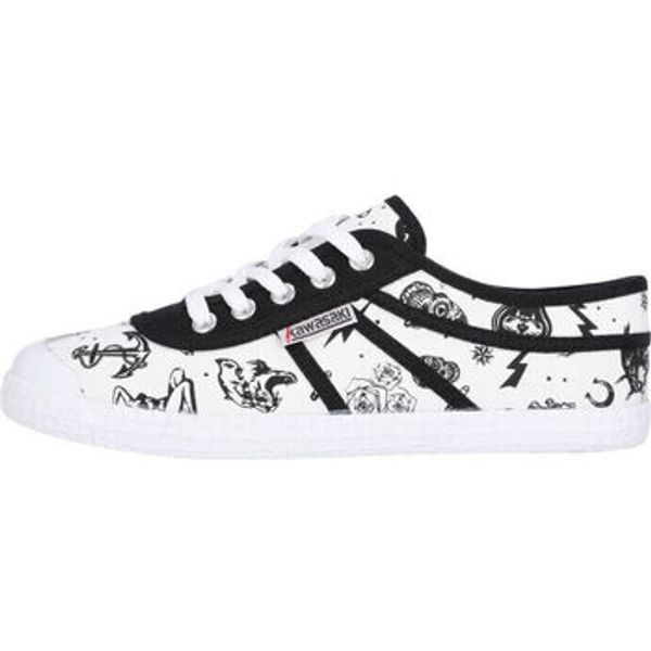 Kawasaki Kawasaki  Modne tenisice Tattoo Canvas Shoe K202420-ES 1002 White  Kawasaki