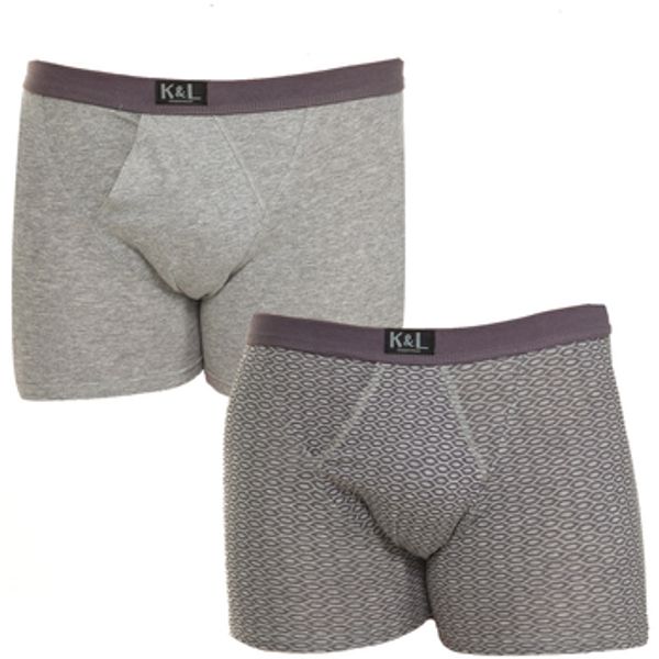 Kisses&Love Kisses&Love  Bokserice KLB3-2011-GRAY  Kisses&Love