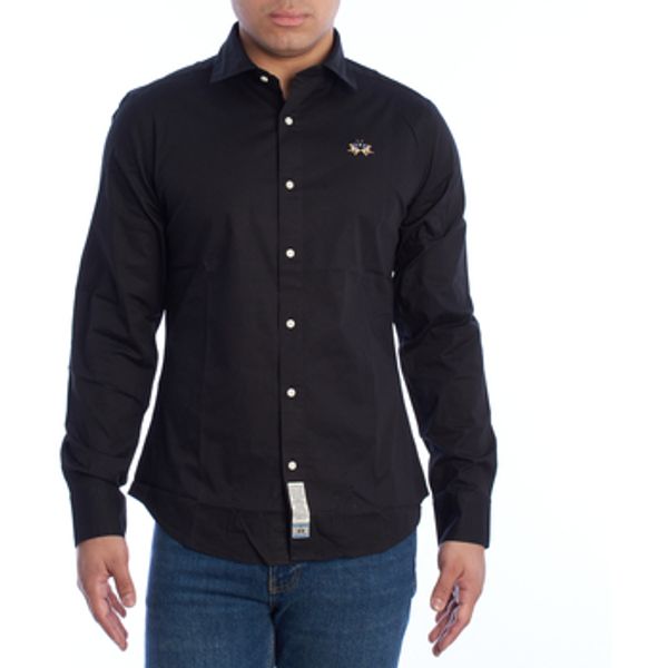 La Martina La Martina  Košulje dugih rukava YMC002-PP483-09999  La Martina