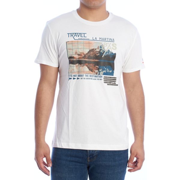 La Martina La Martina  Majice kratkih rukava YMR312-JS206-00001  La Martina
