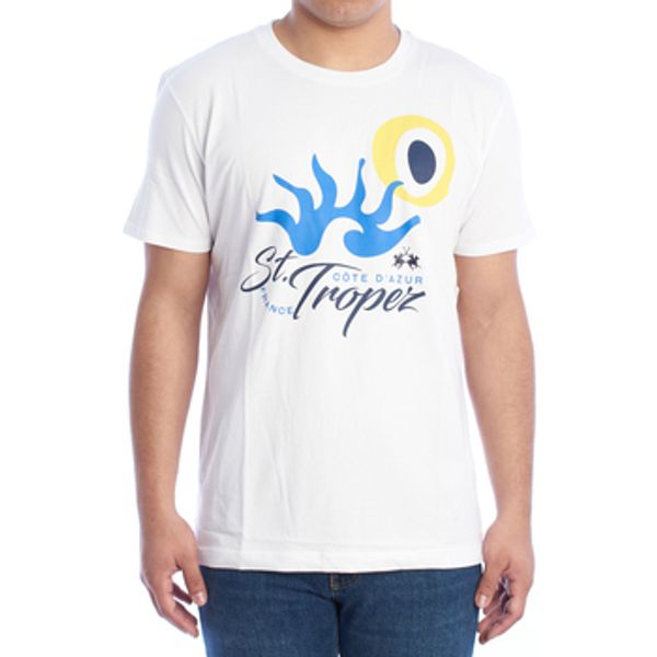 La Martina La Martina  Majice kratkih rukava YMR317-JS395-00001  La Martina