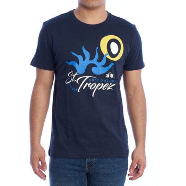 La Martina La Martina  Majice kratkih rukava YMR317-JS395-07017  La Martina