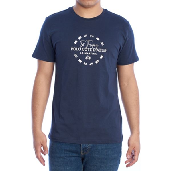 La Martina La Martina  Majice kratkih rukava YMR321-JS206-07017  La Martina