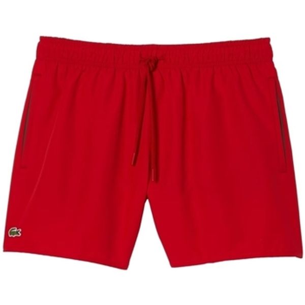 Lacoste Lacoste  Bermude i kratke hlače Quick Dry Swim Shorts - Rouge Vert  Lacoste