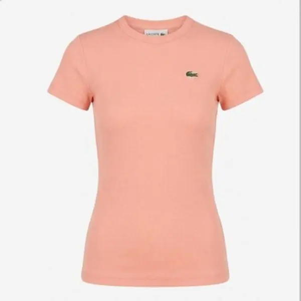 Lacoste Lacoste  Majice kratkih rukava Slim Fit Ribbed Cotton T-shirt  Lacoste