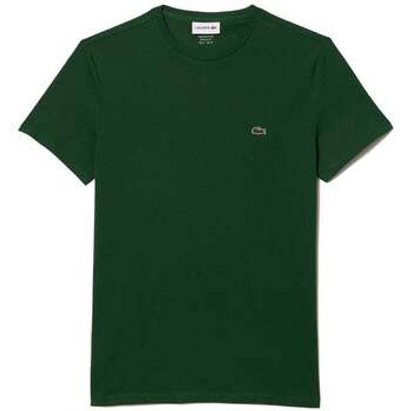 Lacoste Lacoste  Majice / Polo majice Cotton Pima Crew Neck T-Shirt Pine Green  Lacoste