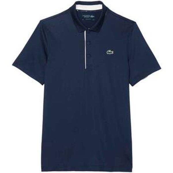 Lacoste Lacoste  Majice / Polo majice Regular Fit UV Protect Golf Polo Shirt Navy Blue/White  Lacoste