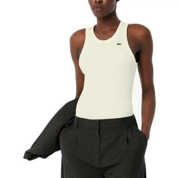 Lacoste Lacoste  Majice s naramenicama i majice bez rukava Slim Fit Cotton Tank Top  Lacoste