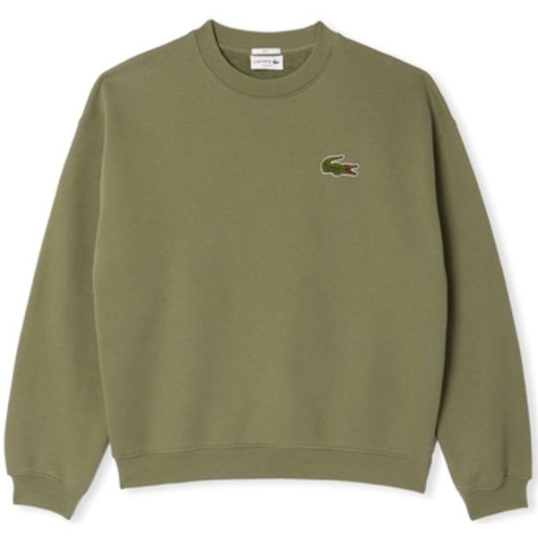 Lacoste Lacoste  Sportske majice Loose Fit Badge Accent Sweatshirt - Vert Kaki  Lacoste