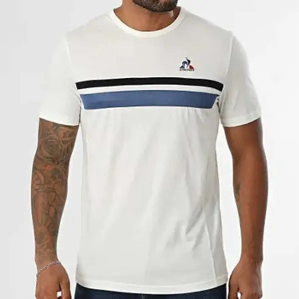 Le Coq Sportif Le Coq Sportif  Majice / Polo majice Camisetas Hombre Modèle Heritage Sp Tee S  Le Coq Sportif