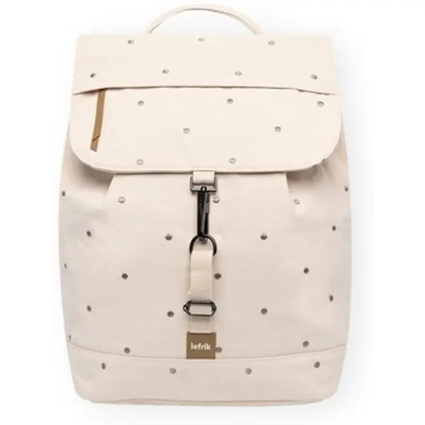 Lefrik Lefrik  Ruksaci Kaut Backpack - Ecru Dots  Lefrik
