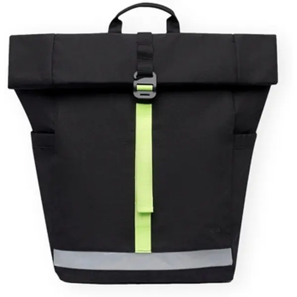 Lefrik Lefrik  Ruksaci Lars Roll Backpack - Black Lime  Lefrik