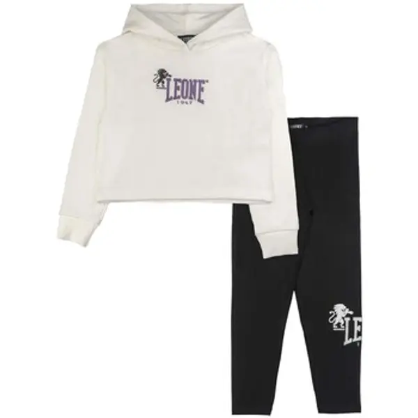 Leone 1947 Leone 1947  Dječji kompleti Girl Hoody + Leggings Lavender  Leone 1947