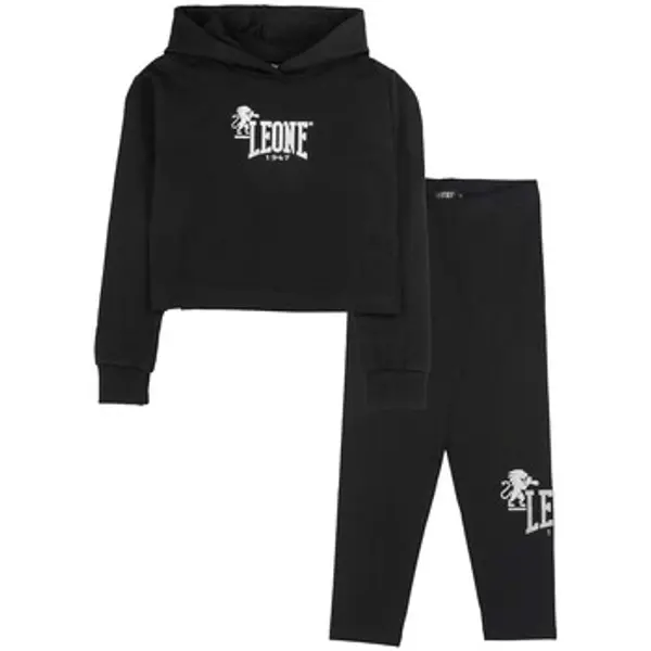 Leone 1947 Leone 1947  Dječji kompleti Girl Hoody + Leggings Lavender  Leone 1947