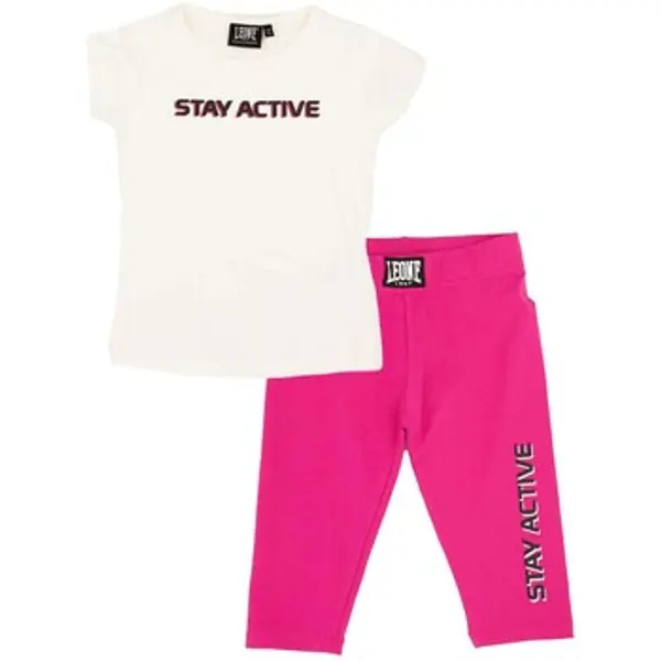 Leone 1947 Leone 1947  Dječji kompleti Girl T-Shirt + Leggings Energy  Leone 1947
