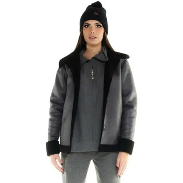Leone 1947 Leone 1947  Jakne Woman Jacket With Sherpa Greyss  Leone 1947