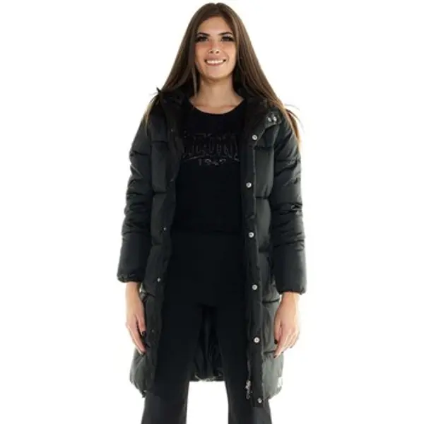 Leone 1947 Leone 1947  Kaputi Woman Hoody Nylon Jacket Blackout  Leone 1947