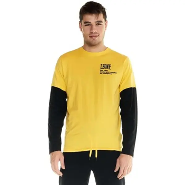 Leone 1947 Leone 1947  Majice dugih rukava Man T-Shirt Long Sleeve Active  Leone 1947