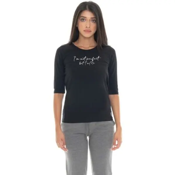 Leone 1947 Leone 1947  Majice dugih rukava Woman T-Shirt Short Sleeves Braid  Leone 1947